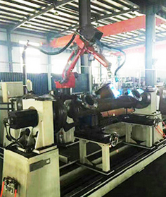 全自動(dòng)機(jī)器人焊接生產(chǎn)線